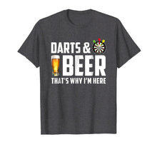 Ladda upp bild till gallerivisning, Darts Beer Funny T-Shirt For Dart Player Shirt