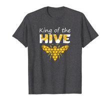 Ladda upp bild till gallerivisning, Beekeeping King Of The Hive Tshirt Beekeeper Bee Funny Gifts