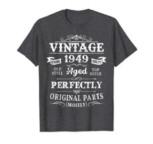 Ladda upp bild till gallerivisning, Vintage 1949 70th Birthday T-Shirt 70 Years Old Gift Shirt 139054