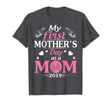 Ladda upp bild till gallerivisning, Funny shirts V-neck Tank top Hoodie sweatshirt usa uk au ca gifts for My First Mother's Day As A Mom Of Twin Boy Girl 2019 Shirt 2285505