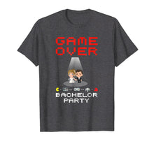 Ladda upp bild till gallerivisning, Funny shirts V-neck Tank top Hoodie sweatshirt usa uk au ca gifts for Groom Game Over Bachelor Party Funny Gamer Tshirt Gifts 1576448