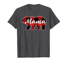 Ladda upp bild till gallerivisning, Buffalo Plaid Mama Bear T-Shirt Mothers Day Gifts