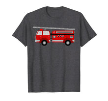 Ladda upp bild till gallerivisning, Funny shirts V-neck Tank top Hoodie sweatshirt usa uk au ca gifts for Fire Truck Trucker trailer Ladder kids adults T Shirt 860581