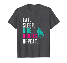 Ladda upp bild till gallerivisning, Funny shirts V-neck Tank top Hoodie sweatshirt usa uk au ca gifts for Eat Sleep Ride Horses Repeat T shirt Horseback Riding Lovers 742719