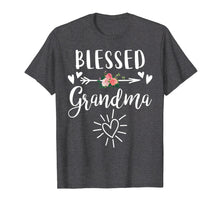 Ladda upp bild till gallerivisning, Funny shirts V-neck Tank top Hoodie sweatshirt usa uk au ca gifts for Blessed Grandma T-Shirt with floral, heart Mother's Day Gift 1363220