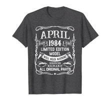 Ladda upp bild till gallerivisning, Funny shirts V-neck Tank top Hoodie sweatshirt usa uk au ca gifts for Classic Vintage April 1984 T-Shirt 1984 Birthday Gifts 2239973