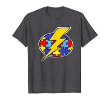 Ladda upp bild till gallerivisning, Funny shirts V-neck Tank top Hoodie sweatshirt usa uk au ca gifts for Autism Puzzle Piece Super Hero T-shirt Autism Gifts 3310925