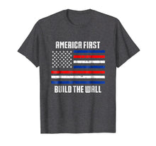 Ladda upp bild till gallerivisning, Funny shirts V-neck Tank top Hoodie sweatshirt usa uk au ca gifts for Border Construction T-Shirt Build The Wall Republican Gifts 1539511