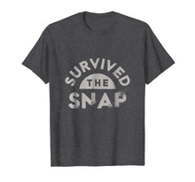 Ladda upp bild till gallerivisning, Funny shirts V-neck Tank top Hoodie sweatshirt usa uk au ca gifts for I Survived the Snap Funny T-Shirt 1559565