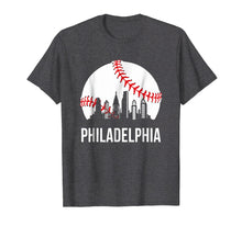 Ladda upp bild till gallerivisning, Funny shirts V-neck Tank top Hoodie sweatshirt usa uk au ca gifts for Philadelphia Downtown Baseball Philly Skyline T-Shirt 600316