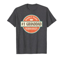 Ladda upp bild till gallerivisning, Funny shirts V-neck Tank top Hoodie sweatshirt usa uk au ca gifts for Mens Granddad Funny Number 1 Vintage Fathers Day Shirt 3619083