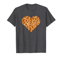 Ladda upp bild till gallerivisning, Funny shirts V-neck Tank top Hoodie sweatshirt usa uk au ca gifts for Giraffe Print Heart T-shirt Cute Giraffe Lover Love Tee Gift 1215057