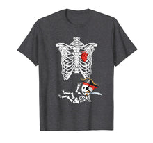Ladda upp bild till gallerivisning, Pregnancy Announcement Halloween Skeleton Pirate Shirt Boy 829599