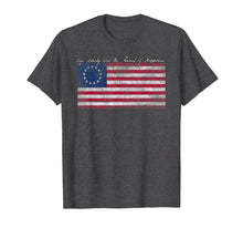 Ladda upp bild till gallerivisning, Life, Liberty, and the Pursuit of Happiness Flag T-Shirt 21693
