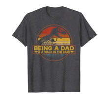 Ladda upp bild till gallerivisning, Mens Being A Dad Is A Walk In The Park T-Shirt Dad Retro Sun 83920