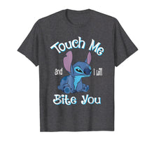 Ladda upp bild till gallerivisning, Funny shirts V-neck Tank top Hoodie sweatshirt usa uk au ca gifts for Stitch Touch Me And I Will Bite You Funny shirt for fans 177339