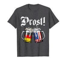 Ladda upp bild till gallerivisning, Prost Beer German American Flag T Shirt Oktoberfest Men Mug