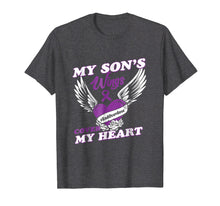 Ladda upp bild till gallerivisning, Funny shirts V-neck Tank top Hoodie sweatshirt usa uk au ca gifts for Drug Overdose Awareness T-Shirt Purple Ribbon gifts
