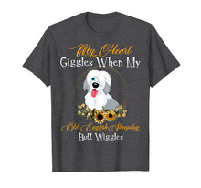 Ladda upp bild till gallerivisning, Funny shirts V-neck Tank top Hoodie sweatshirt usa uk au ca gifts for Old English Sheepdog My Heart Giggles TShirt Dog Mother's 2660953