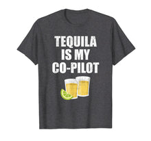 Ladda upp bild till gallerivisning, Funny shirts V-neck Tank top Hoodie sweatshirt usa uk au ca gifts for Tequila is My Co-Pilot Funny Tequila Shot & Lime T Shirt 4294381