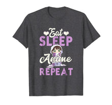 Ladda upp bild till gallerivisning, Funny shirts V-neck Tank top Hoodie sweatshirt usa uk au ca gifts for Eat Sleep Anime Repeat Japanese Manga Lover Cosplay T-Shirt 1996249