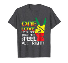 Ladda upp bild till gallerivisning, Funny shirts V-neck Tank top Hoodie sweatshirt usa uk au ca gifts for Jamaica One Love Reggae Caribbean Music Pride Flag T-shirt 191988