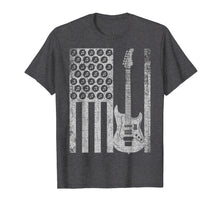 Ladda upp bild till gallerivisning, Funny shirts V-neck Tank top Hoodie sweatshirt usa uk au ca gifts for Vintage Electric Bass Guitar USA American Flag T-shirt Gift 2080069