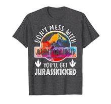 Ladda upp bild till gallerivisning, Don't Mess With Auntsaurus T-Shirt Dinosaur Aunt Funny Gifts
