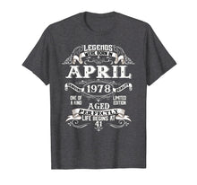 Ladda upp bild till gallerivisning, Funny shirts V-neck Tank top Hoodie sweatshirt usa uk au ca gifts for April 1978 41st Birthday Gift 41 Year Old For Men Women 2142889