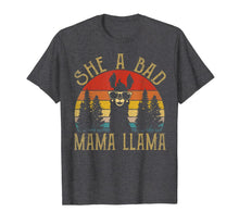 Ladda upp bild till gallerivisning, Funny T-Shirt: She Is Bad Mama Llama Gift T-Shirt 147241