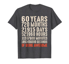 Ladda upp bild till gallerivisning, Funny shirts V-neck Tank top Hoodie sweatshirt usa uk au ca gifts for 60 Years Old 60th Birthday Vintage Retro T Shirt 720 Months 1428598
