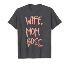 Ladda upp bild till gallerivisning, Funny shirts V-neck Tank top Hoodie sweatshirt usa uk au ca gifts for Wife Mom Boss Rose Gold Glittery Shirt 779410
