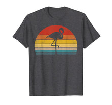 Ladda upp bild till gallerivisning, Funny shirts V-neck Tank top Hoodie sweatshirt usa uk au ca gifts for Vintage Sunset Trendy Animal Silhouette Flamingo T-Shirt 149408