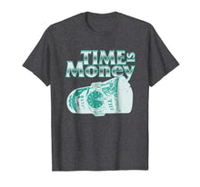 Ladda upp bild till gallerivisning, Time Is Money Dollars And Watch Cool Graphic Novelty T-Shirt 894636