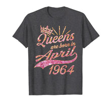 Ladda upp bild till gallerivisning, Funny shirts V-neck Tank top Hoodie sweatshirt usa uk au ca gifts for Queens born in April 1964 55th Birthday Gifts 55 years old 2680879