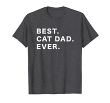 Ladda upp bild till gallerivisning, Mens Best Cat Dad Ever TShirt1059994