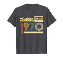 Ladda upp bild till gallerivisning, 50th Birthday Gifts Cassette Vintage 1970 50 Years Old T-Shirt-160783
