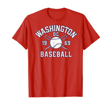 Ladda upp bild till gallerivisning, Washington DC Baseball Vintage Distressed National Gift T-Shirt 264846