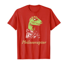 Ladda upp bild till gallerivisning, Philosoraptor Funny Cute Gift T-Shirt T-Shirt
