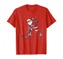 Ladda upp bild till gallerivisning, Funny shirts V-neck Tank top Hoodie sweatshirt usa uk au ca gifts for Funny Santa Claus Christmas Ice Hockey Gifts Kids Boys T-Shirt 93711