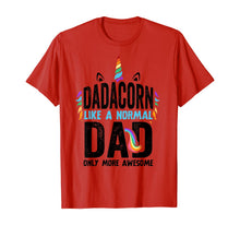 Ladda upp bild till gallerivisning, Funny shirts V-neck Tank top Hoodie sweatshirt usa uk au ca gifts for Dadacorn Like A Normal Dad Only More Awesome Unicorn Gift T-Shirt 797391