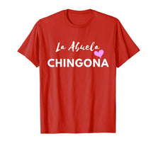 Ladda upp bild till gallerivisning, Funny La Abuela Chingona For women men heart gift T-Shirt 800749