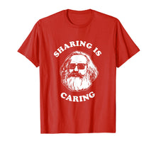 Ladda upp bild till gallerivisning, Funny shirts V-neck Tank top Hoodie sweatshirt usa uk au ca gifts for Sharing Is Caring T-Shirt - Karl Marx Funny Socialism 1587136