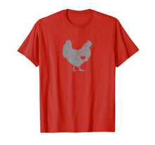 Ladda upp bild till gallerivisning, Funny Chicken Farmer T-Shirt I Love Crazy Chickens Gift Tee 939955