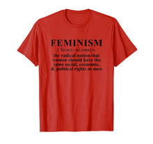 Ladda upp bild till gallerivisning, Funny shirts V-neck Tank top Hoodie sweatshirt usa uk au ca gifts for Feminism Definition T-shirt Feminist Tee Shirt 190153