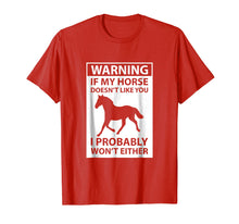 Ladda upp bild till gallerivisning, Funny shirts V-neck Tank top Hoodie sweatshirt usa uk au ca gifts for If My Horse Doesn't Like You T-Shirt 1107723