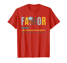 Ladda upp bild till gallerivisning, Fathor Tshirts for Men Father's Day Gift Viking Fathor Hero T-Shirt 37179