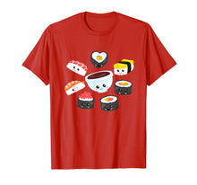 Ladda upp bild till gallerivisning, Funny shirts V-neck Tank top Hoodie sweatshirt usa uk au ca gifts for Happy Place with Sushi and Soy Sauce Shirt 2045412