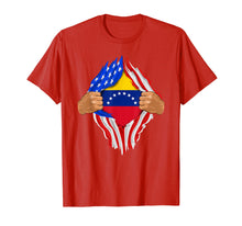 Ladda upp bild till gallerivisning, Funny shirts V-neck Tank top Hoodie sweatshirt usa uk au ca gifts for Venezuelan Blood Inside Me T-Shirt | Venezuela Flag Gift 300401