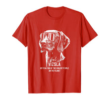 Ladda upp bild till gallerivisning, Funny shirts V-neck Tank top Hoodie sweatshirt usa uk au ca gifts for Vizsla Official Dog of the Coolest Pup Lovers T-Shirt 1453321